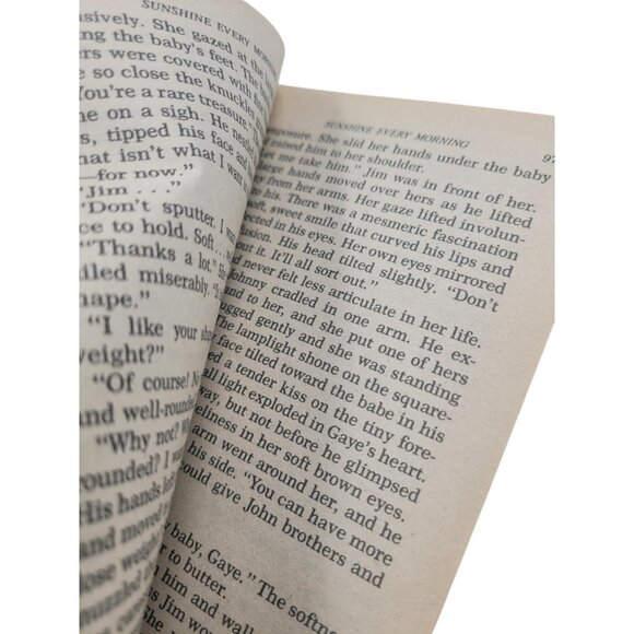 Vintage Romance Paperback Sunshine Every Morning Dorothy Glenn Silhouette #242 - Picture 8 of 13